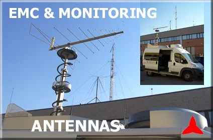 Measurement and Monitoring Antennas - EMC - Protel ITALY